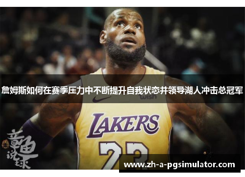 詹姆斯如何在赛季压力中不断提升自我状态并领导湖人冲击总冠军