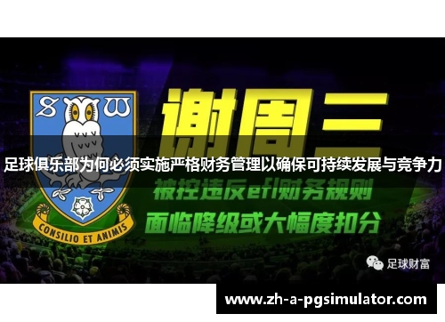 足球俱乐部为何必须实施严格财务管理以确保可持续发展与竞争力